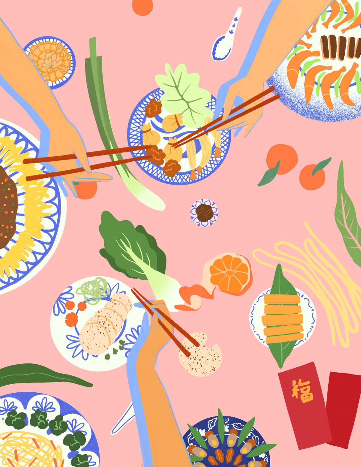 “F.R.I.E.N.D.S, but in Tin Yuet (2021)” by Cheng Tim Tim Ricepaper